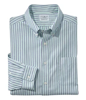 Men's Wrinkle-Free Pinpoint Oxford Cloth Shirt, Traditional Fit Stripe