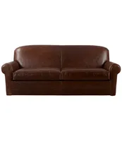 L.L.Bean Leather Lodge Sofa