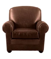 L.L.Bean Leather Lodge Chair