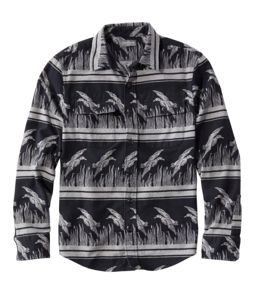 Men's Signature 1933 Chamois Cloth Shirt, Slim Fit, Pattern