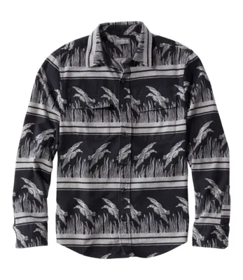 Men's Signature 1933 Chamois Cloth Shirt, Slim Fit, Pattern