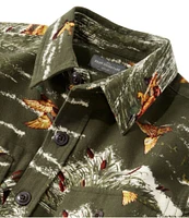 Men's Signature 1933 Chamois Cloth Shirt, Slim Fit, Pattern