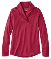 Women's L.L.Bean Pullover, Long-Sleeve Shawl Collar