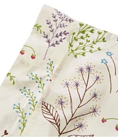 Botanical Floral Percale Comforter Cover Collection