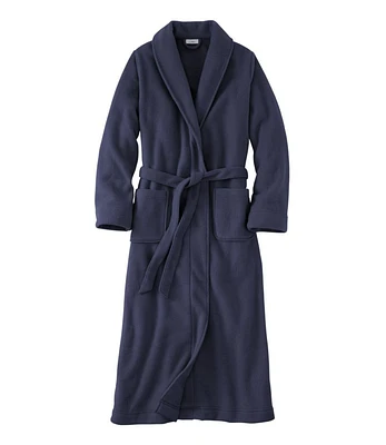 Women's Winter Fleece Robe, Wrap-Front