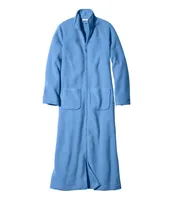 Women's Winter Fleece Robe, Zip-Front