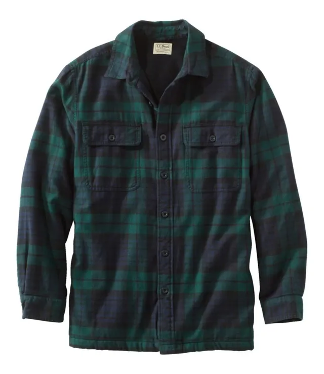 Men's Flannel-Lined Hurricane Shirt