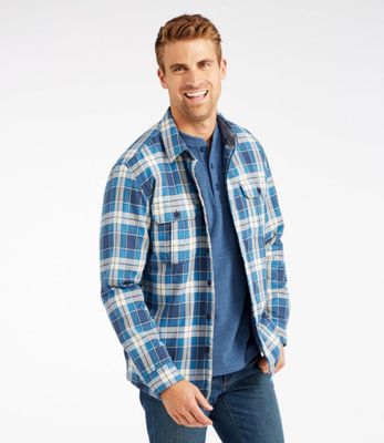 primaloft lined flannel shirt