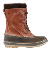 Women's L.L.Bean Snow Boots with Tumbled Leather