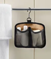 Waxed-Canvas Hanging Toiletry Bag, Travel Organizer, Medium Khaki, Nylon Waxed-Canvas | L.L.Bean