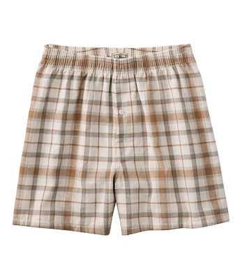 Men's Scotch Plaid Flannel Boxers