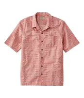 Men's Tropics Shirt, Short-Sleeve Print