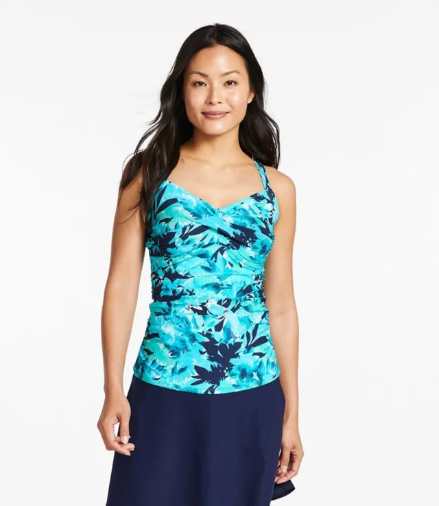 Women's Saltwater Essentials Swimwear, Scoopneck Tankini Top, Print