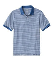 Men's Premium Double L® Polo, Banded Short-Sleeve Without Pocket Stripe