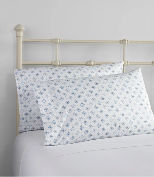 Sunwashed Percale Comforter Cover, Stripe