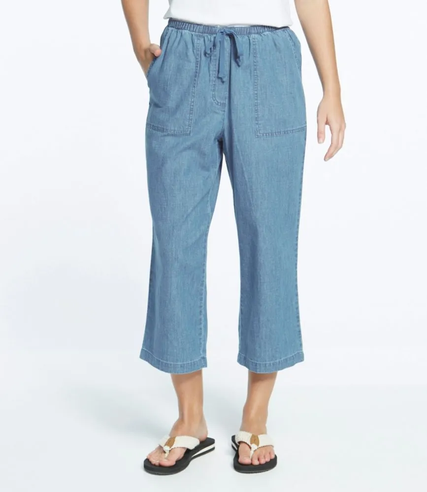 Women's Premium Washable Linen Pull-On Pants