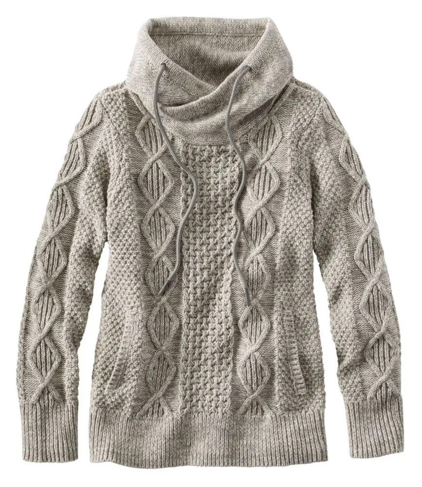 Women's Signature Cotton Funnelneck Sweater