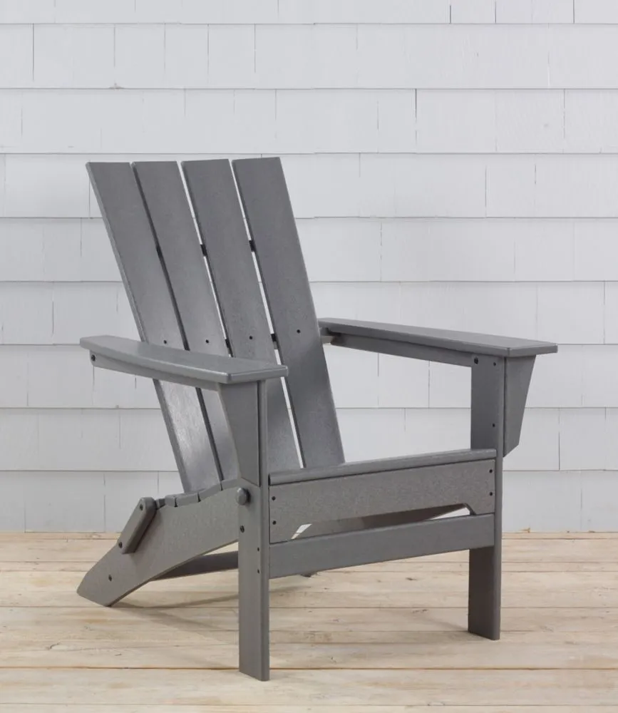 All-Weather Adirondack Chair, Square-Back