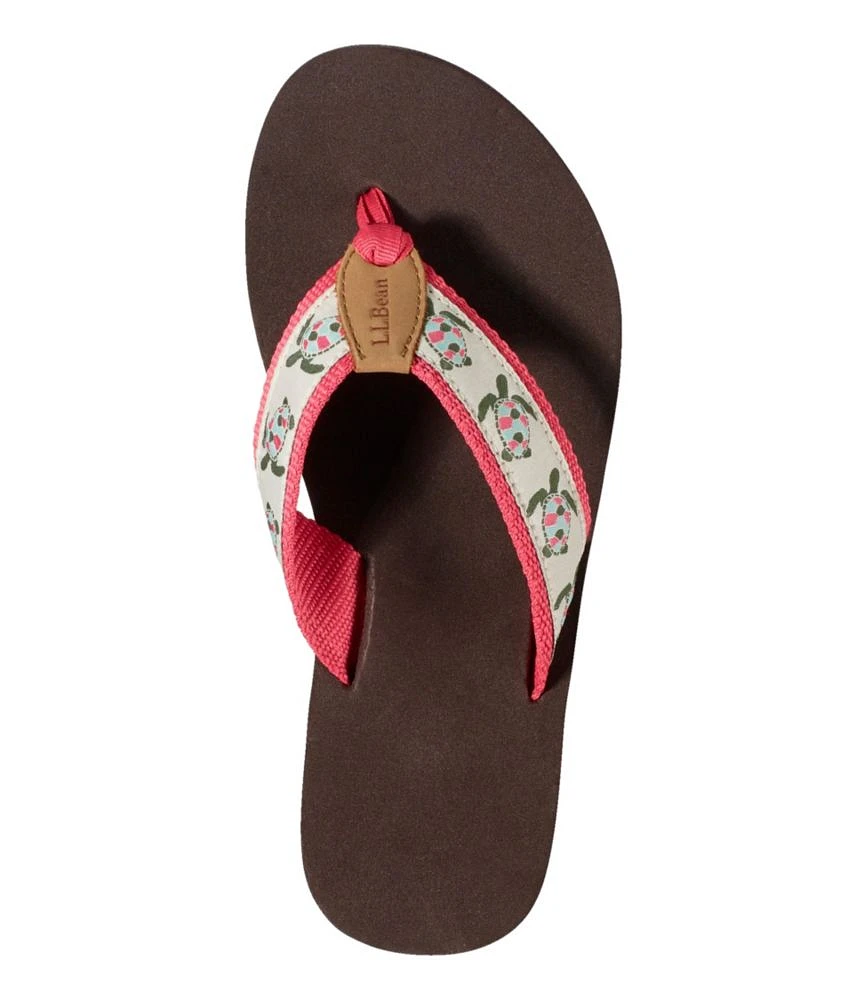 Women's Original Maine Isle Flip-Flops, Motif