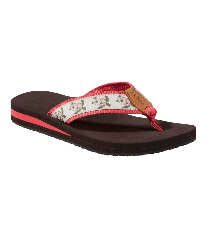 Women's Original Maine Isle Flip-Flops, Motif