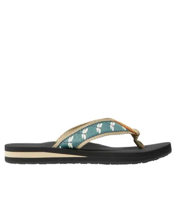 Women's Original Maine Isle Flip-Flops, Motif