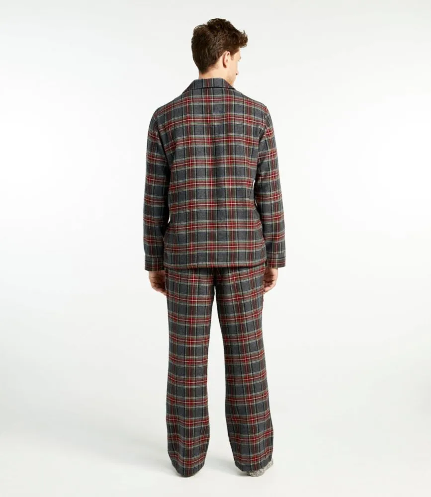 Men's Scotch Plaid Flannel Pajamas