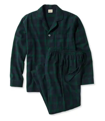 Men's Scotch Plaid Flannel Pajamas