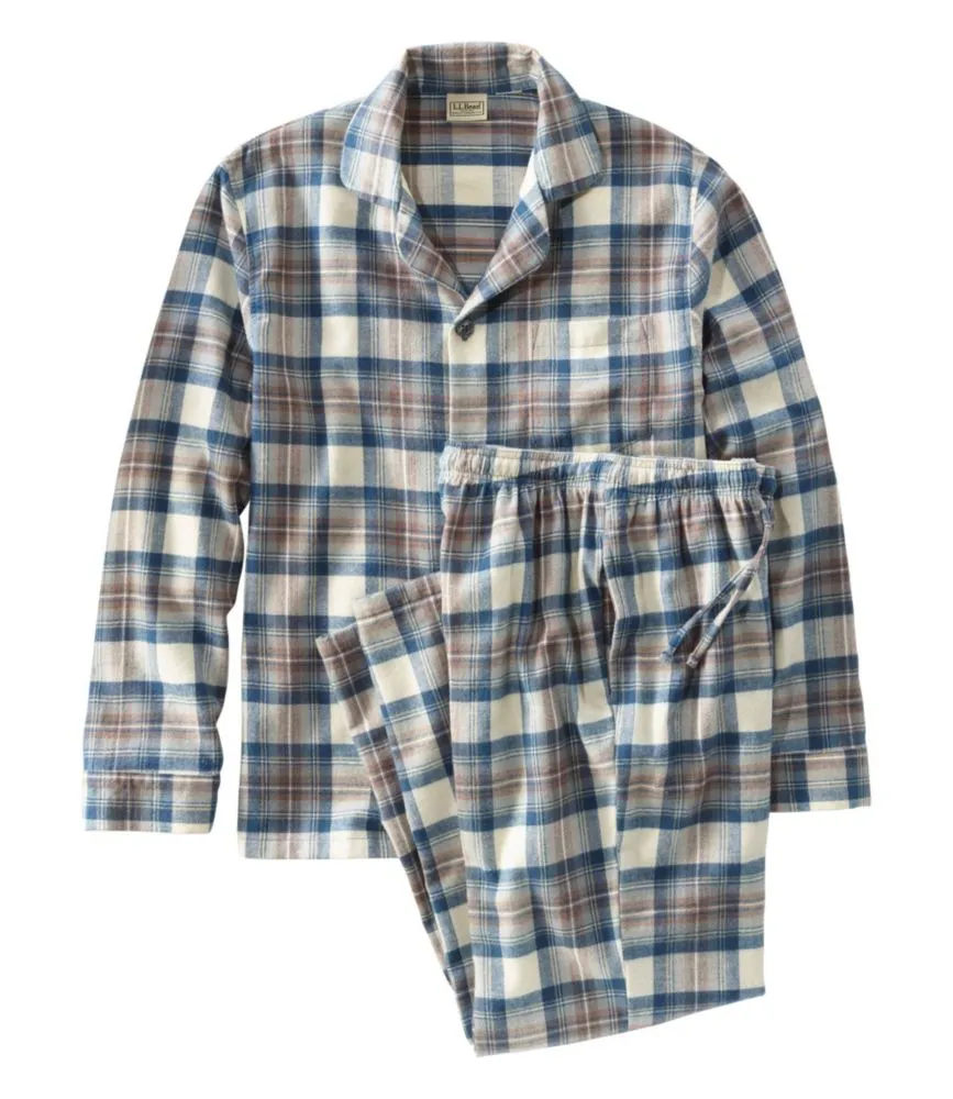 Men's Scotch Plaid Flannel Pajamas