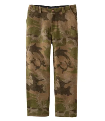 Men's Maine Guide Wool Pants with PrimaLoft, Camouflage