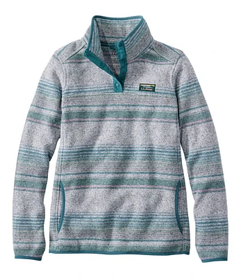 Women's L.L.Bean Sweater Fleece Pullover, Print