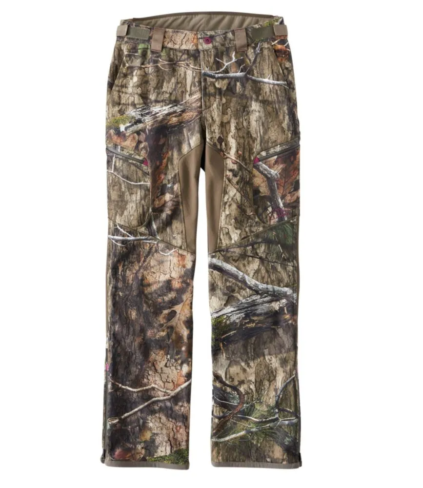 Women's Ridge Runner Soft-Shell Hunting Pants, High-Rise Camo