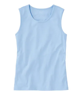 Women's Pima Cotton Tee, Shell