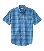 Men's Wrinkle-Free Kennebunk Sport Shirt, Traditional Fit Short-Sleeve Check