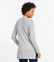 Women's Classic Cashmere Open Cardigan with Pocket