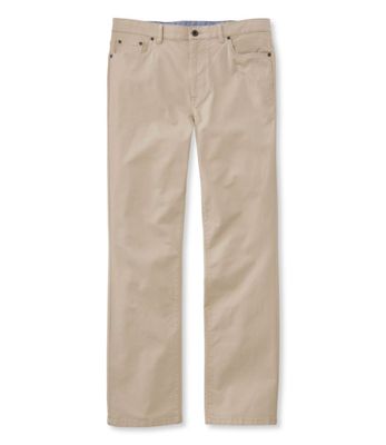 Men's Lakewashed® Five-Pocket Stretch Khakis, Standard Fit