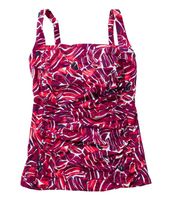 Women's L.L.Bean Mix-and-Match Swimwear, Squareneck Tankini Print