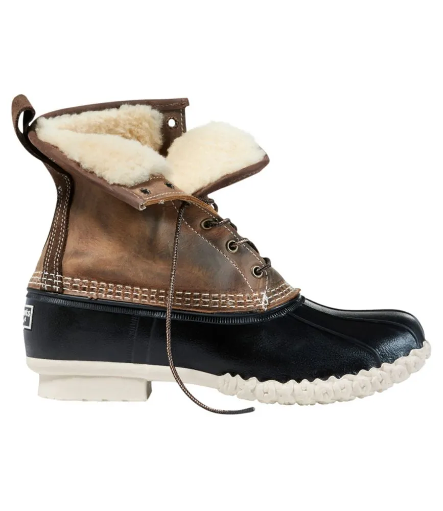 mens shearling boots