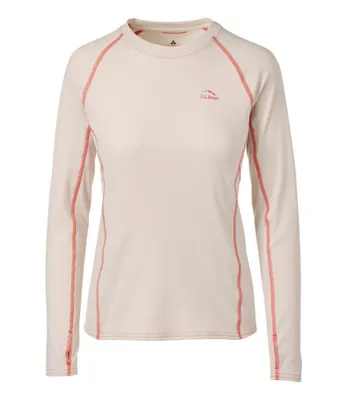 Women's L.L.Bean Midweight Crew Base Layer, Long Sleeve