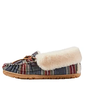 Women's Wicked Good Moccasins, Plaid