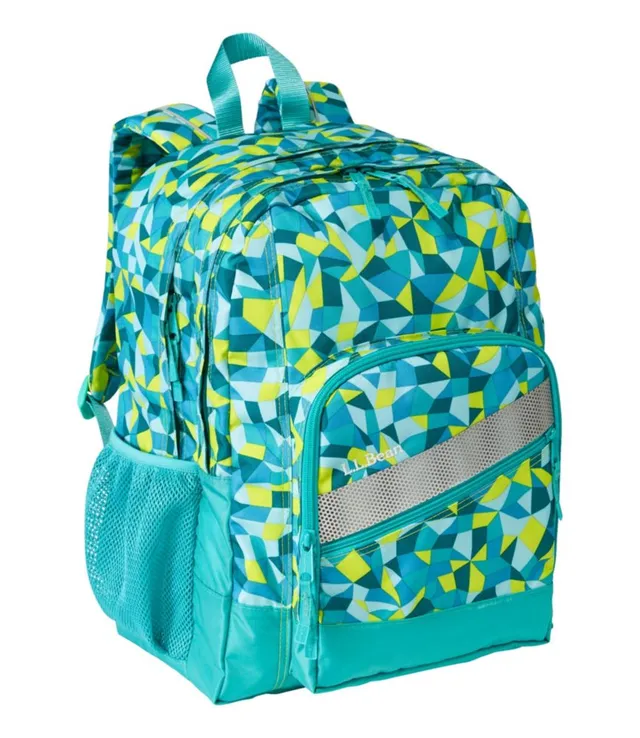 L.L.Bean Original III Print Backpack Cerulean Blue Dots