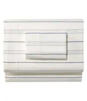 Organic Flannel Sheet Collection, Stripe