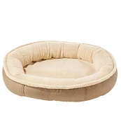 Premium Oval Bolster Dog Bed