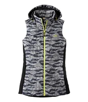 Women's PrimaLoft Packaway Long Vest, Print