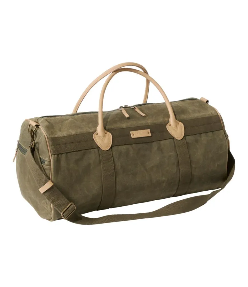 Waxed Canvas Duffle, Medium