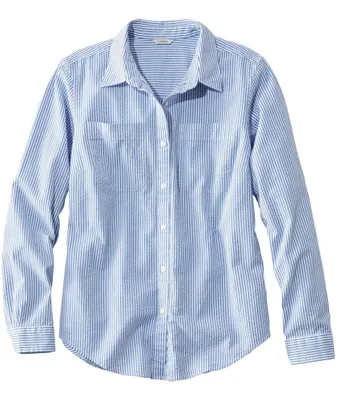 Women's Vacationland Seersucker Shirt