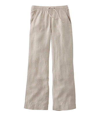 Women's Premium Washable Linen Pull-On Pants