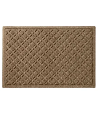 Heavyweight Recycled Waterhog Doormat, Plaid