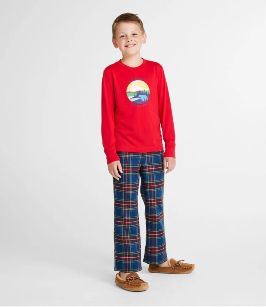 Women's L.L.Bean x Peanuts Camp Pajama Set Snoopy at L.L. Bean