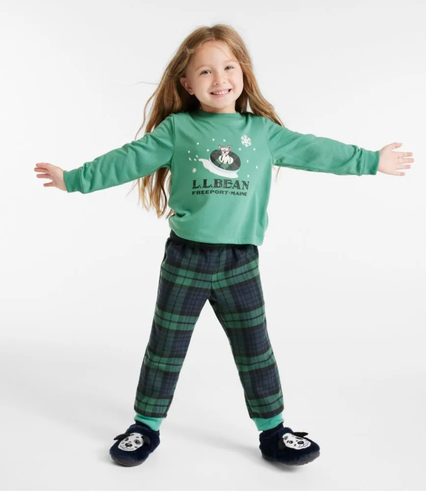 Toddlers' Organic Cotton Fitted Pajamas