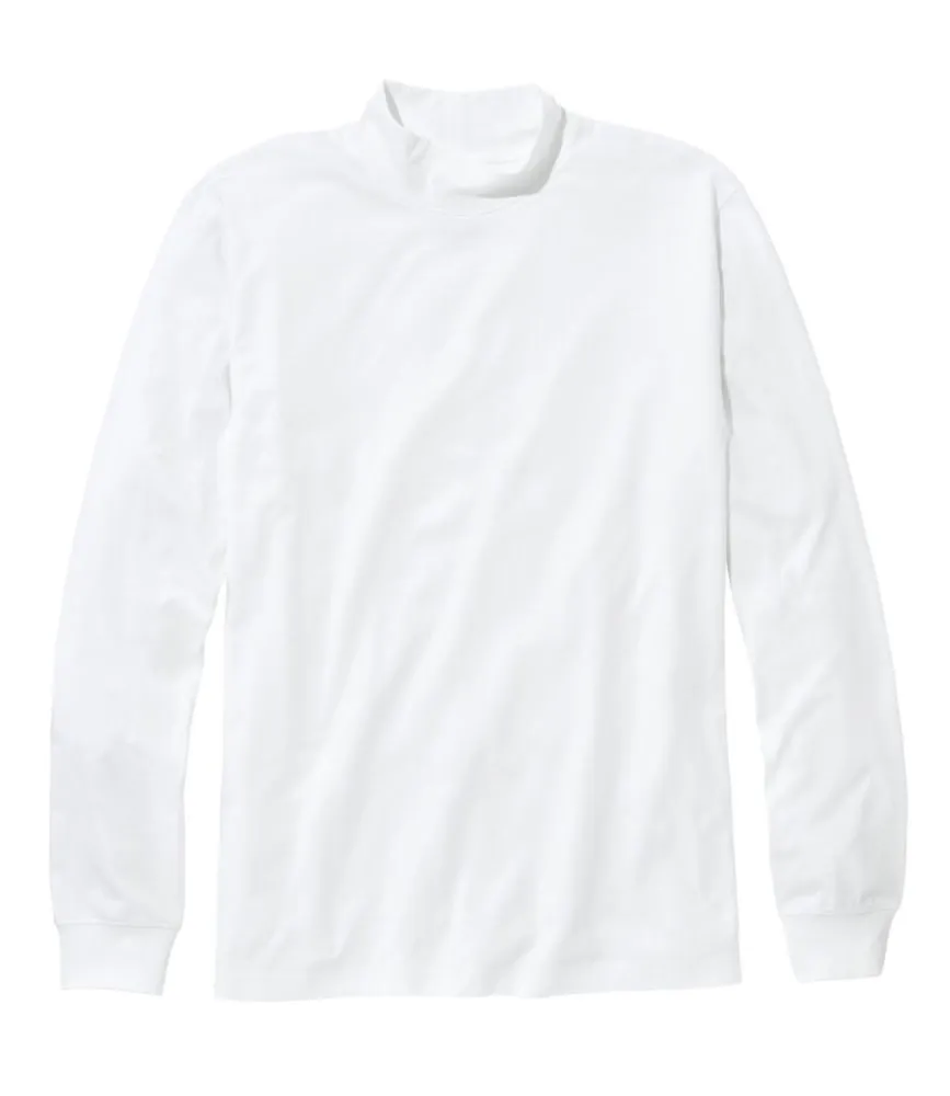 Men's Carefree Unshrinkable Mockneck Shirt